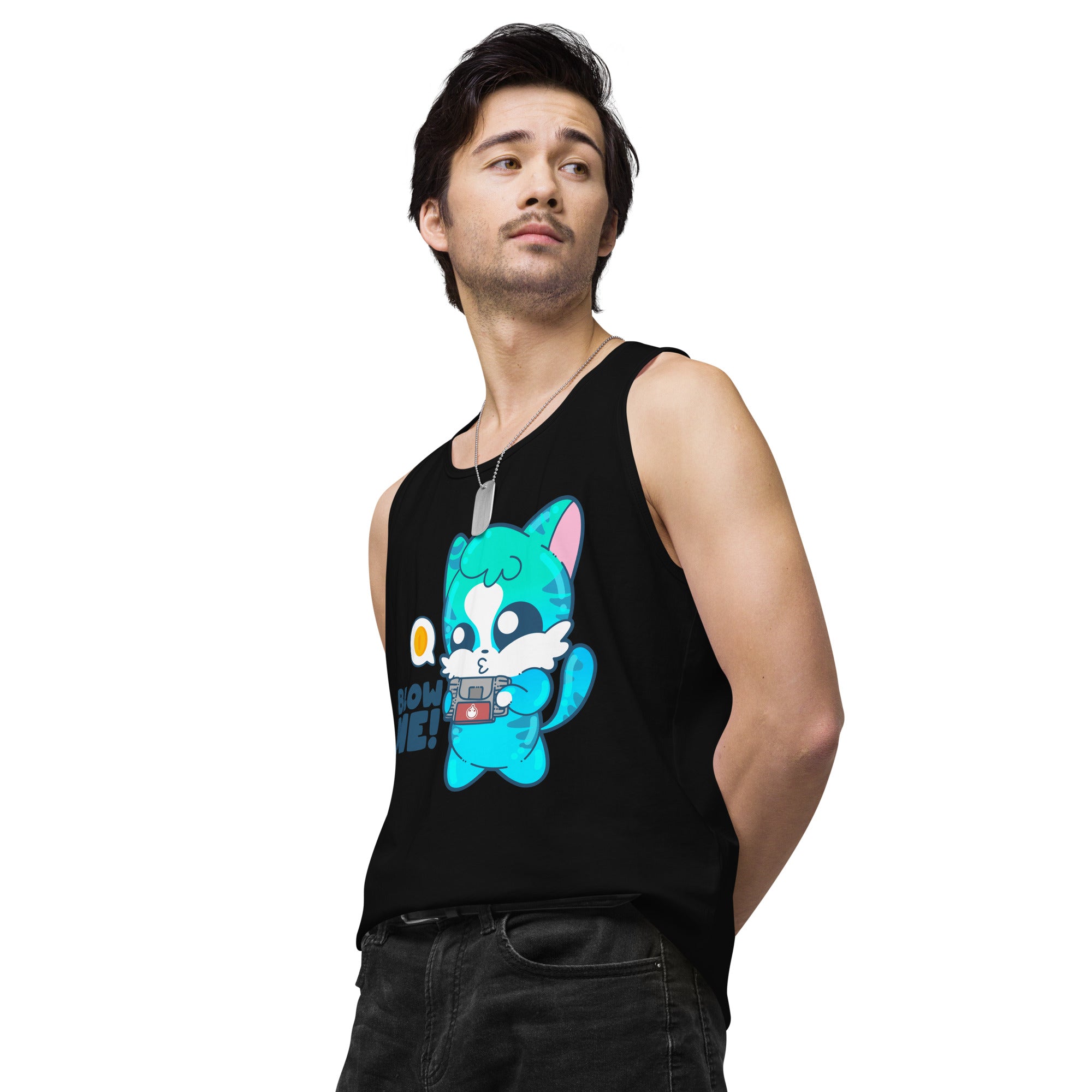 BLOW ME - Premium Tank Top - ChubbleGumLLC