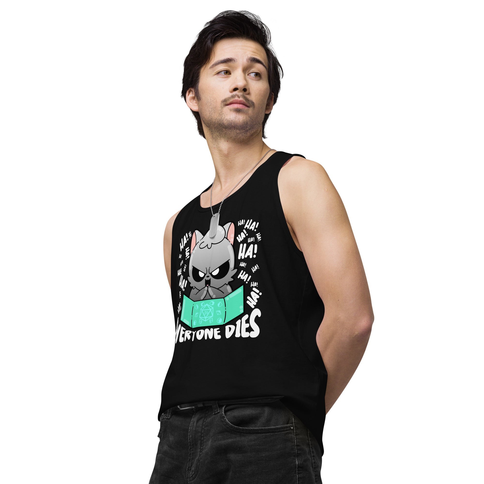 EVERYONE DIES - Tank Top - ChubbleGumLLC