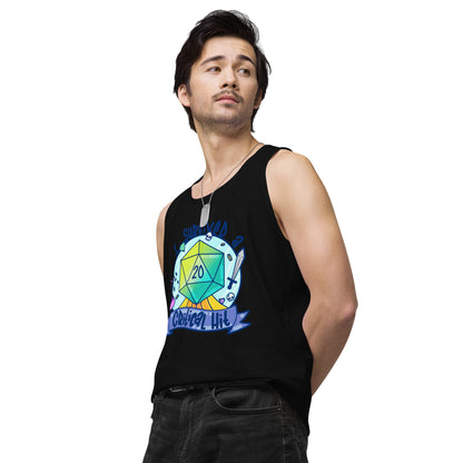 I SURVIVED A CRITICAL HIT - Tank Top - ChubbleGumLLC