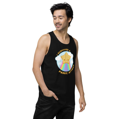 I SURVIVED A PANIC ATTACK - Premium Tank Top - ChubbleGumLLC