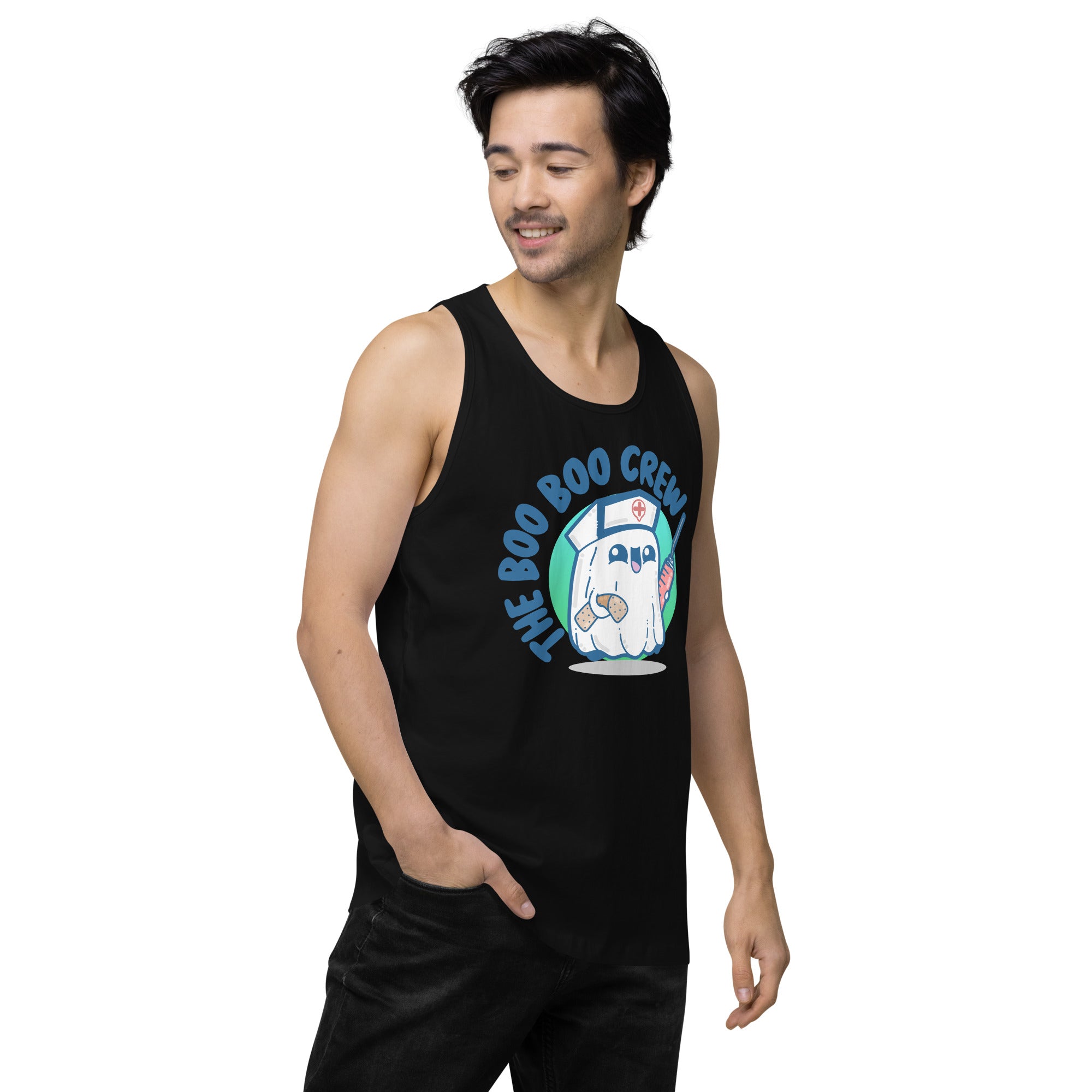 BOO-BOO CREW - Premium Tank Top - ChubbleGumLLC