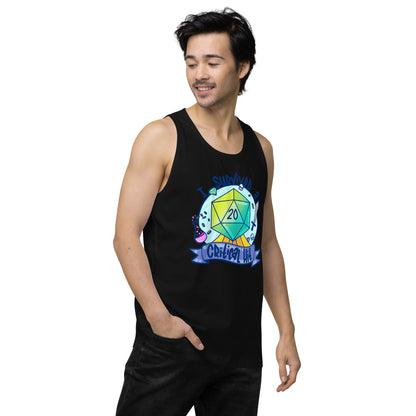 I SURVIVED A CRITICAL HIT - Tank Top - ChubbleGumLLC