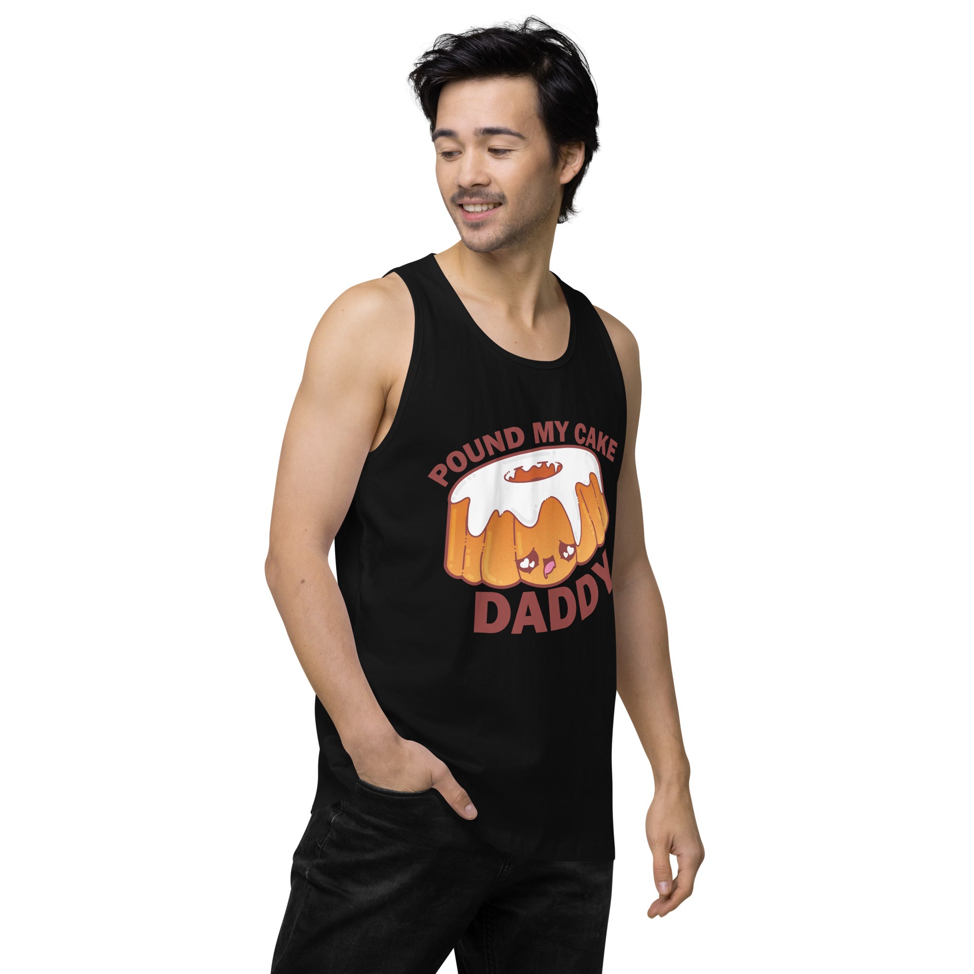 POUND MY CAKE DADDY - Tank Top - ChubbleGumLLC