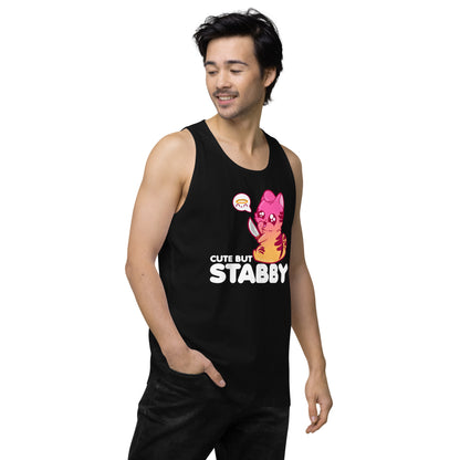 CUTE BUT STABBY - Modified Premium Tank Top - ChubbleGumLLC