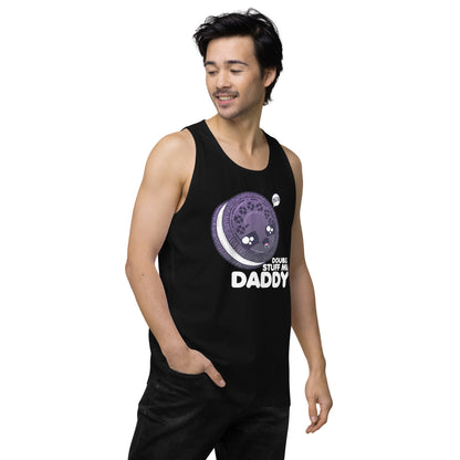 DOUBLE STUFF ME DADDY - Tank Top - ChubbleGumLLC