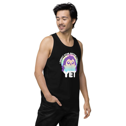 I DIDNT STAB ANYONE TODAY YET - Modified Premium Tank Top - ChubbleGumLLC