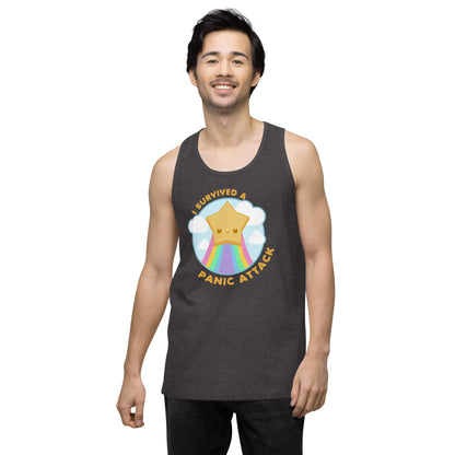 I SURVIVED A PANIC ATTACK - Premium Tank Top - ChubbleGumLLC