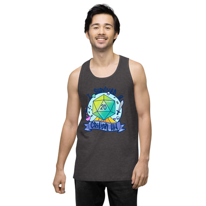 I SURVIVED A CRITICAL HIT - Tank Top - ChubbleGumLLC