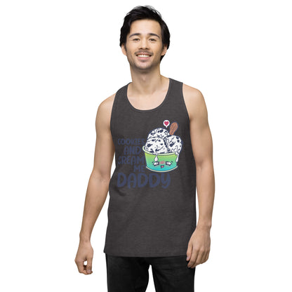 COOKIES AND CREAM ME DADDY - Tank Top - ChubbleGumLLC