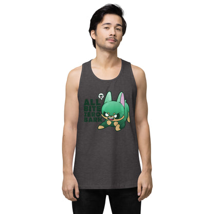 ALL BITE ZERO BARK - Premium Tank Top - ChubbleGumLLC