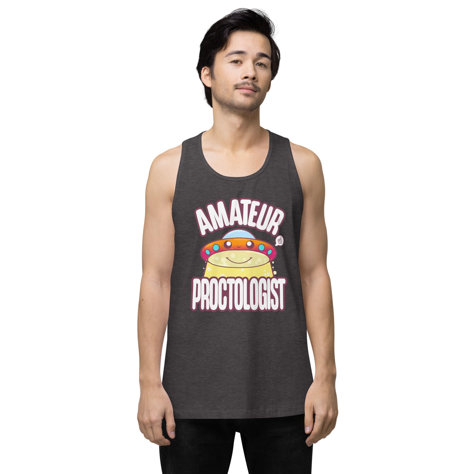 AMATEUR PROCTOLOGIST  - Premium Tank Top - ChubbleGumLLC