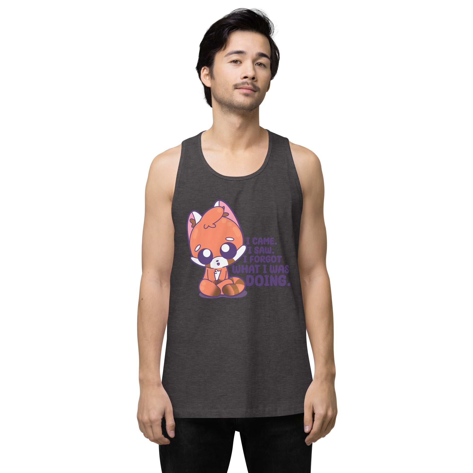 I CAME I SAW I FORGOT - Premium Tank Top