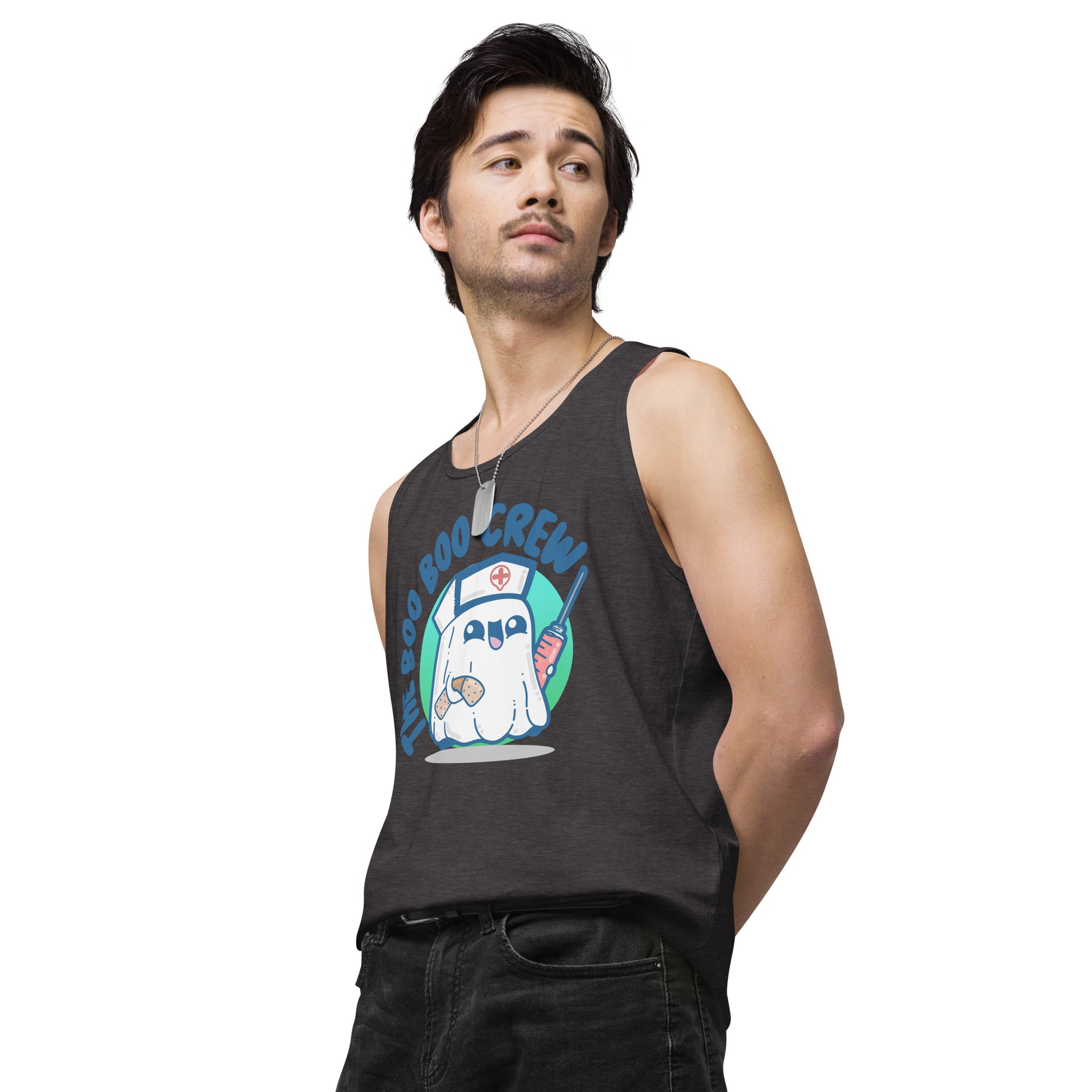 BOO-BOO CREW - Premium Tank Top - ChubbleGumLLC