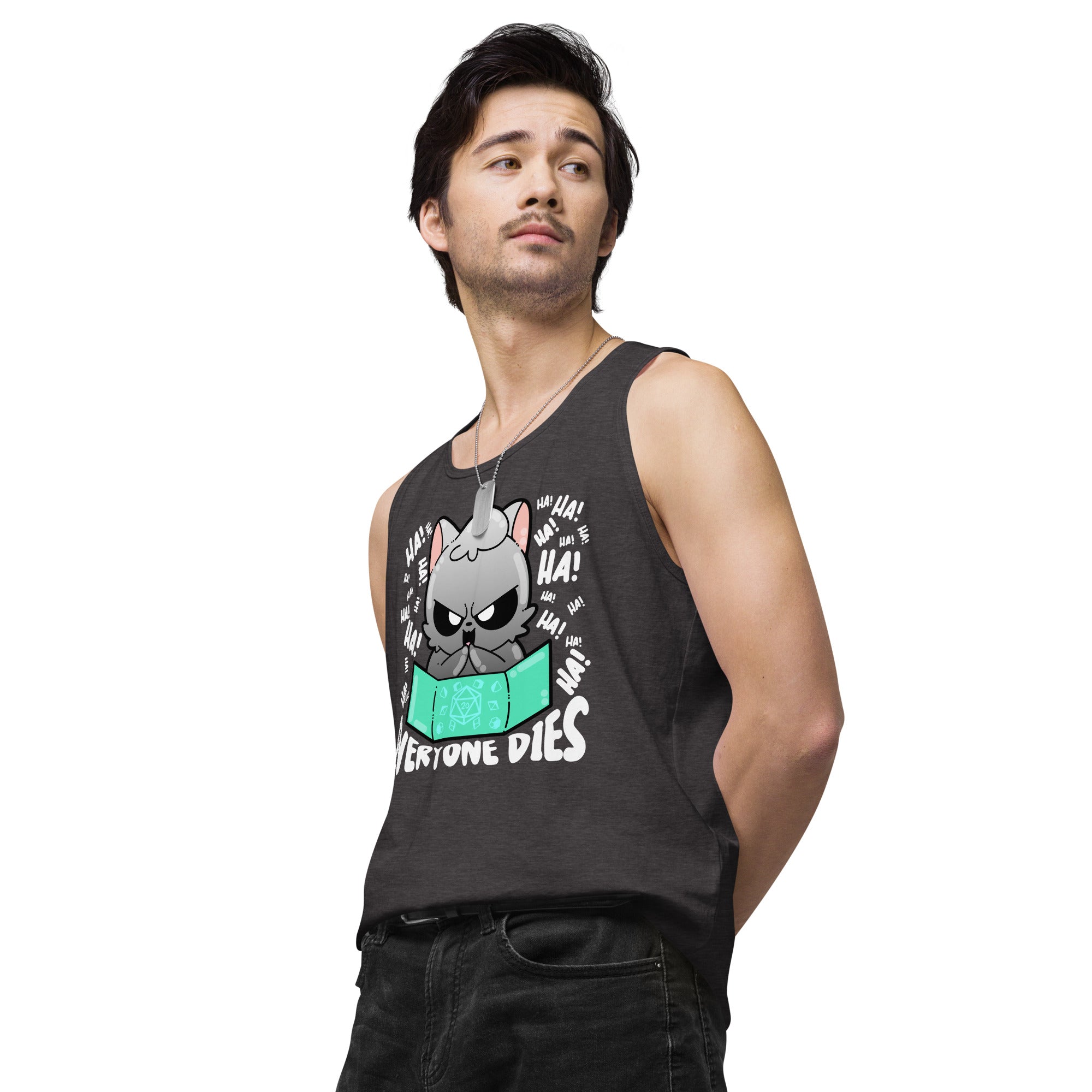 EVERYONE DIES - Tank Top - ChubbleGumLLC