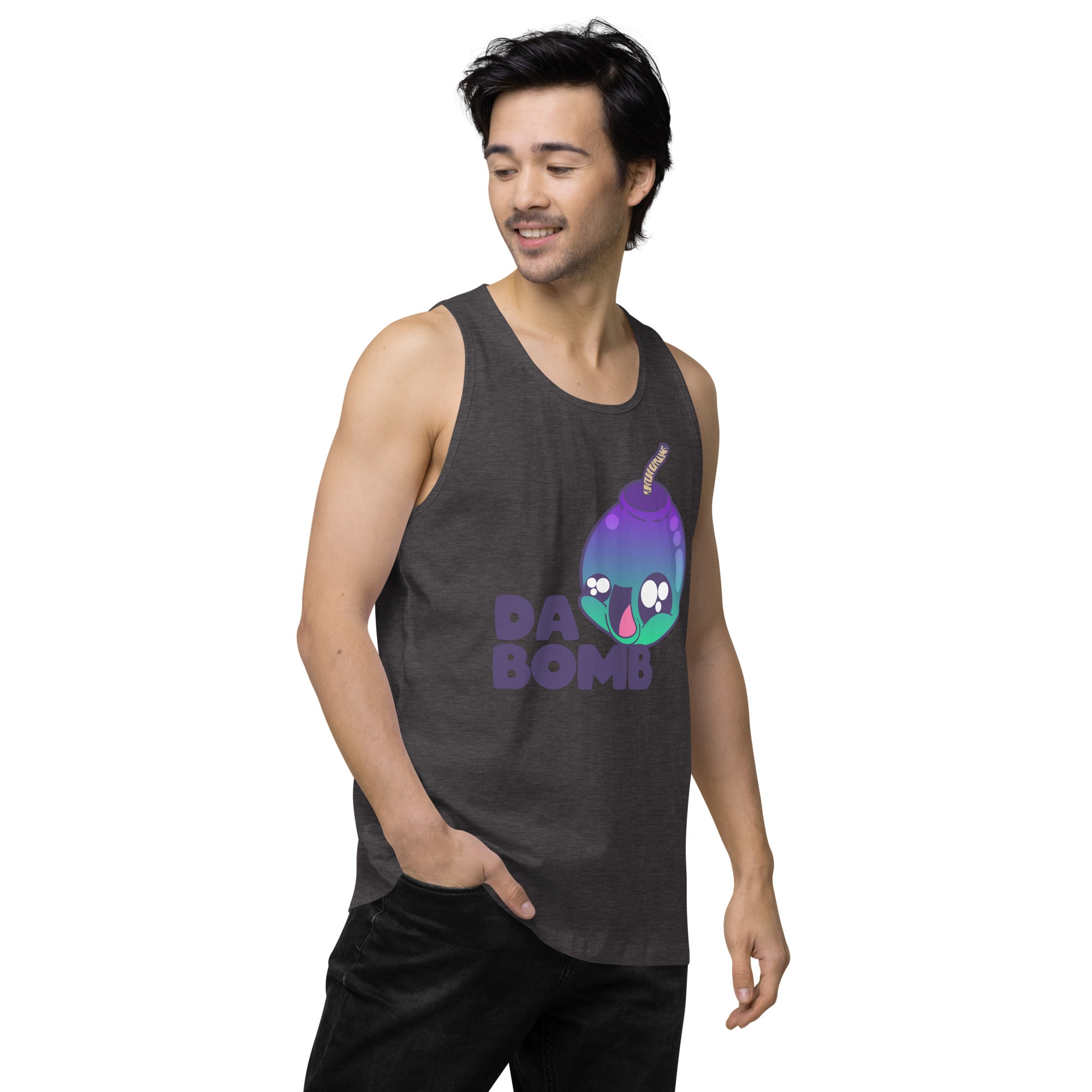 DA BOMB - Premium Tank Top - ChubbleGumLLC