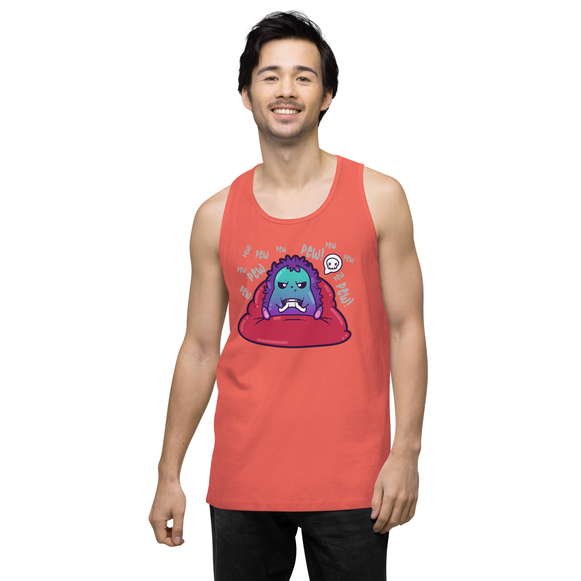 PEW PEW PEW - Premium Tank Top - ChubbleGumLLC