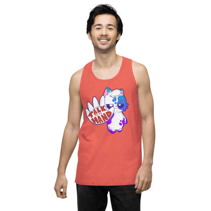 TALK TO THE HAND - Premium Tank Top - ChubbleGumLLC