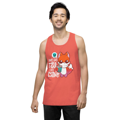 DOES THIS TASTE LIKE CYANIDE - Modded Premium Tank Top - ChubbleGumLLC