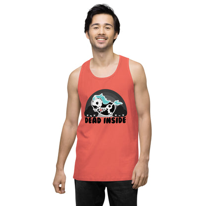 DEAD INSIDE - Premium Tank Top - ChubbleGumLLC