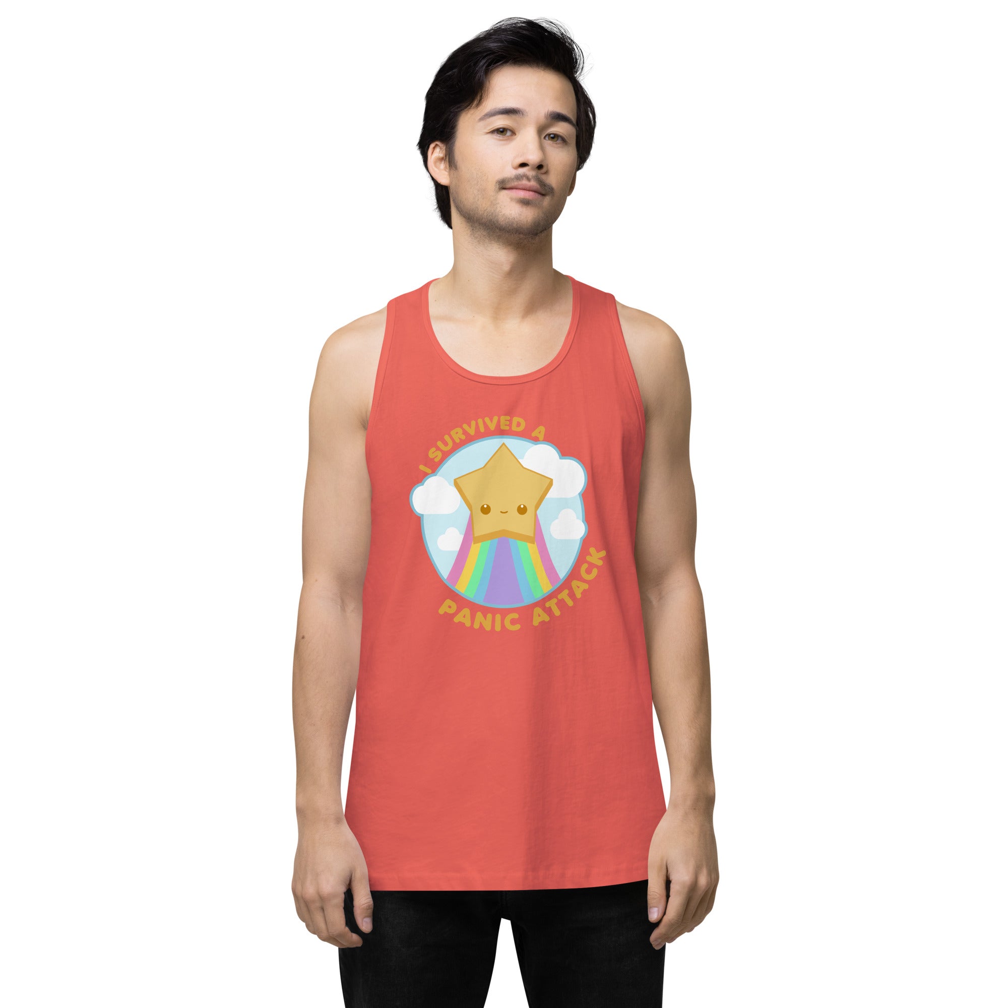 I SURVIVED A PANIC ATTACK - Premium Tank Top - ChubbleGumLLC