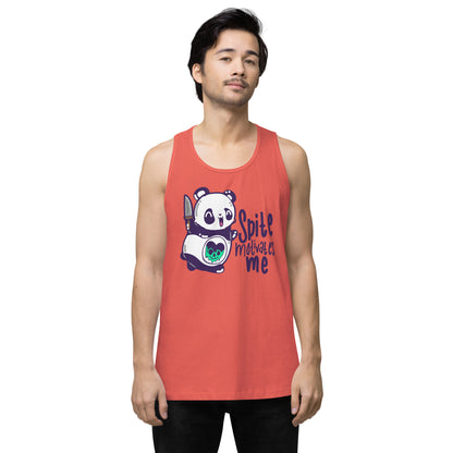 SPITE MOTIVATES ME - Premium Tank Top - ChubbleGumLLC