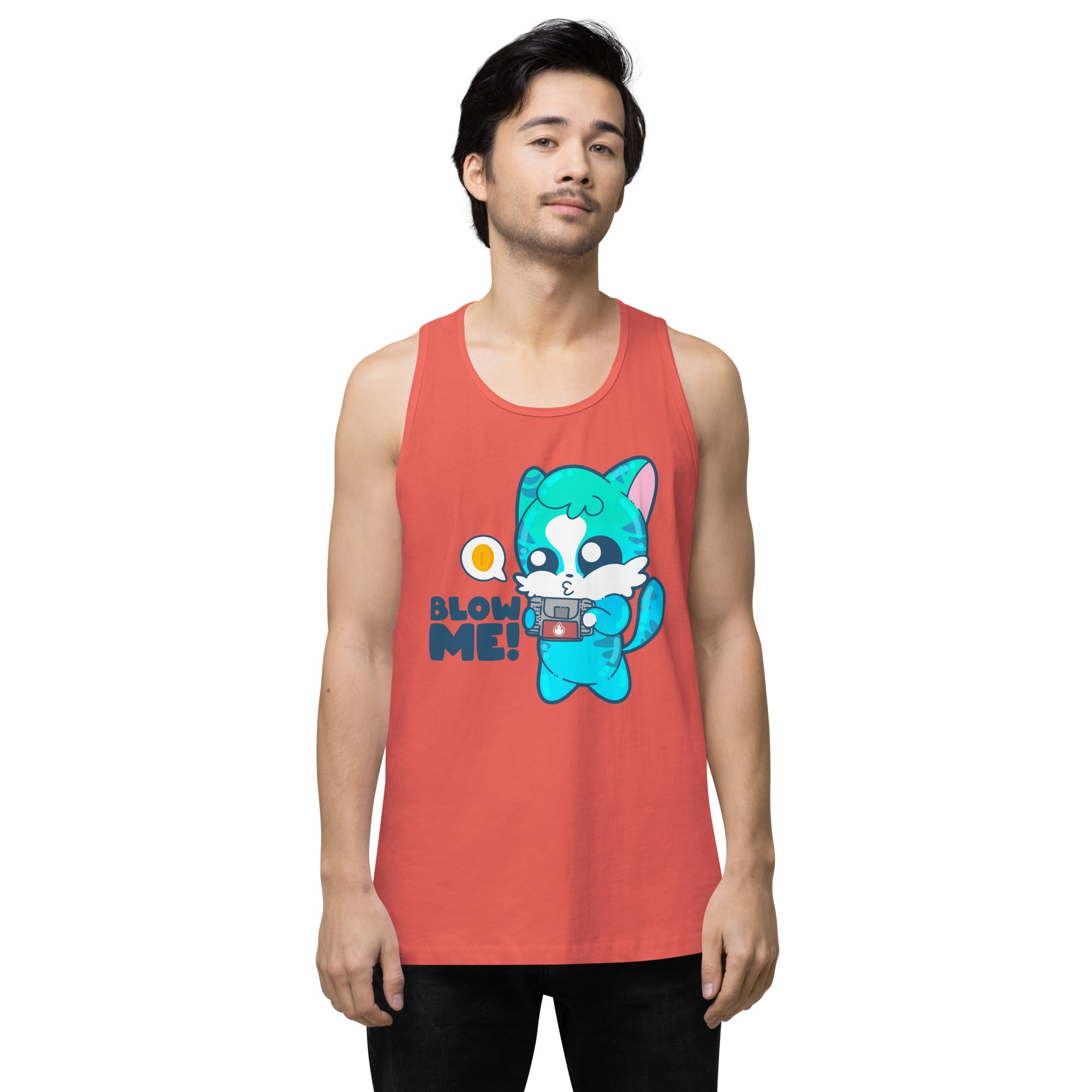 BLOW ME - Premium Tank Top - ChubbleGumLLC