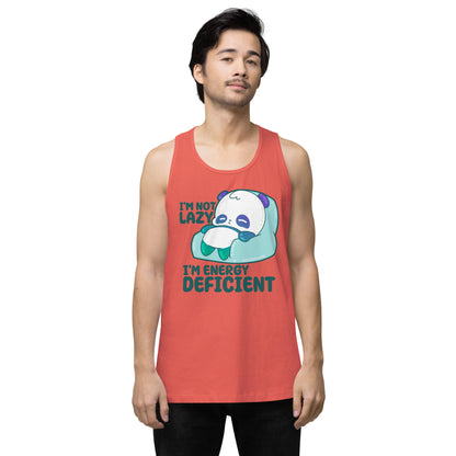 IM NOT LAZY - Premium Tank Top - ChubbleGumLLC