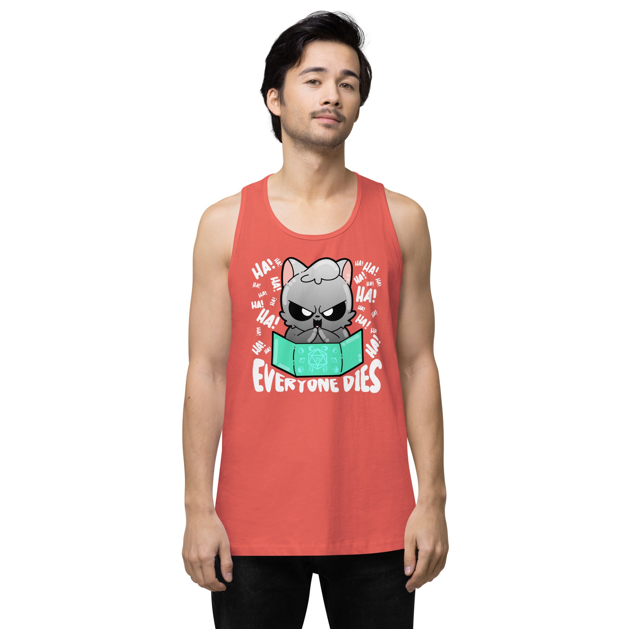 EVERYONE DIES - Tank Top - ChubbleGumLLC