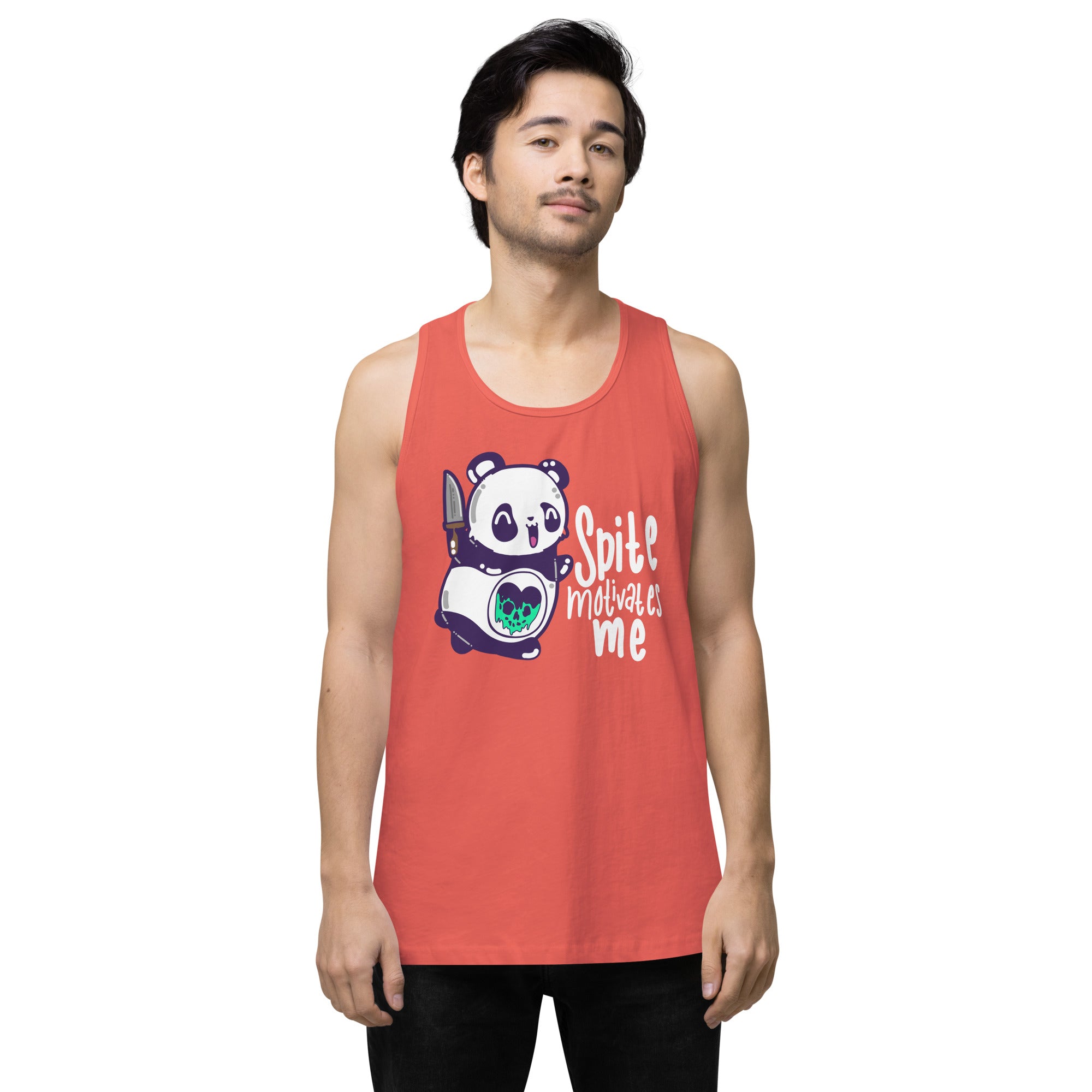 SPITE MOTIVATES ME - Modified Premium Tank Top - ChubbleGumLLC