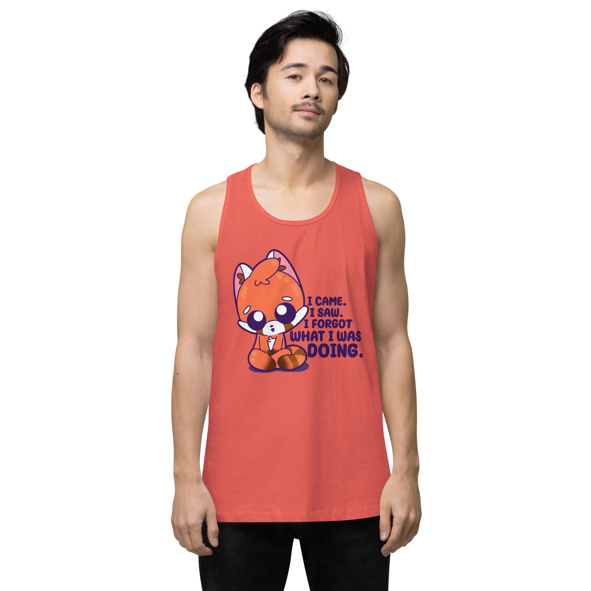 I CAME I SAW I FORGOT - Premium Tank Top