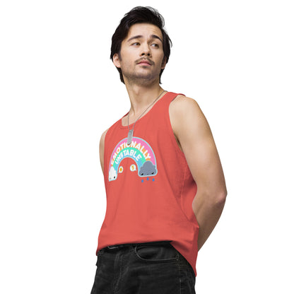 EMOTIONALLY UNSTABLE - Premium Tank Top - ChubbleGumLLC