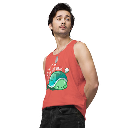 WAY TOO PEOPLEY - Modded Premium Tank Top - ChubbleGumLLC