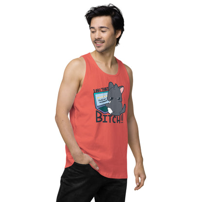 100 % THAT BITCH - Premium Tank Top - ChubbleGumLLC