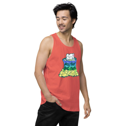 ALL THAT AND A BAG OF CHIPS - Premium Tank Top - ChubbleGumLLC