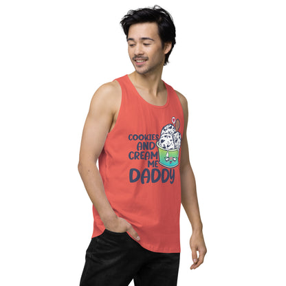 COOKIES AND CREAM ME DADDY - Tank Top - ChubbleGumLLC