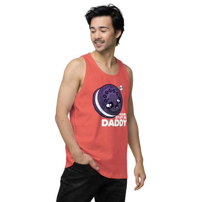 DOUBLE STUFF ME DADDY - Tank Top - ChubbleGumLLC