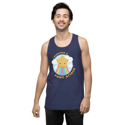 I SURVIVED A PANIC ATTACK - Premium Tank Top - ChubbleGumLLC