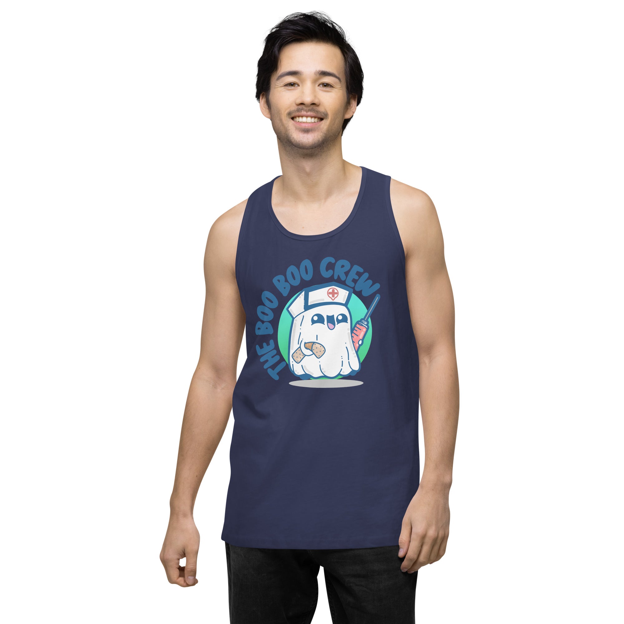 BOO-BOO CREW - Premium Tank Top - ChubbleGumLLC