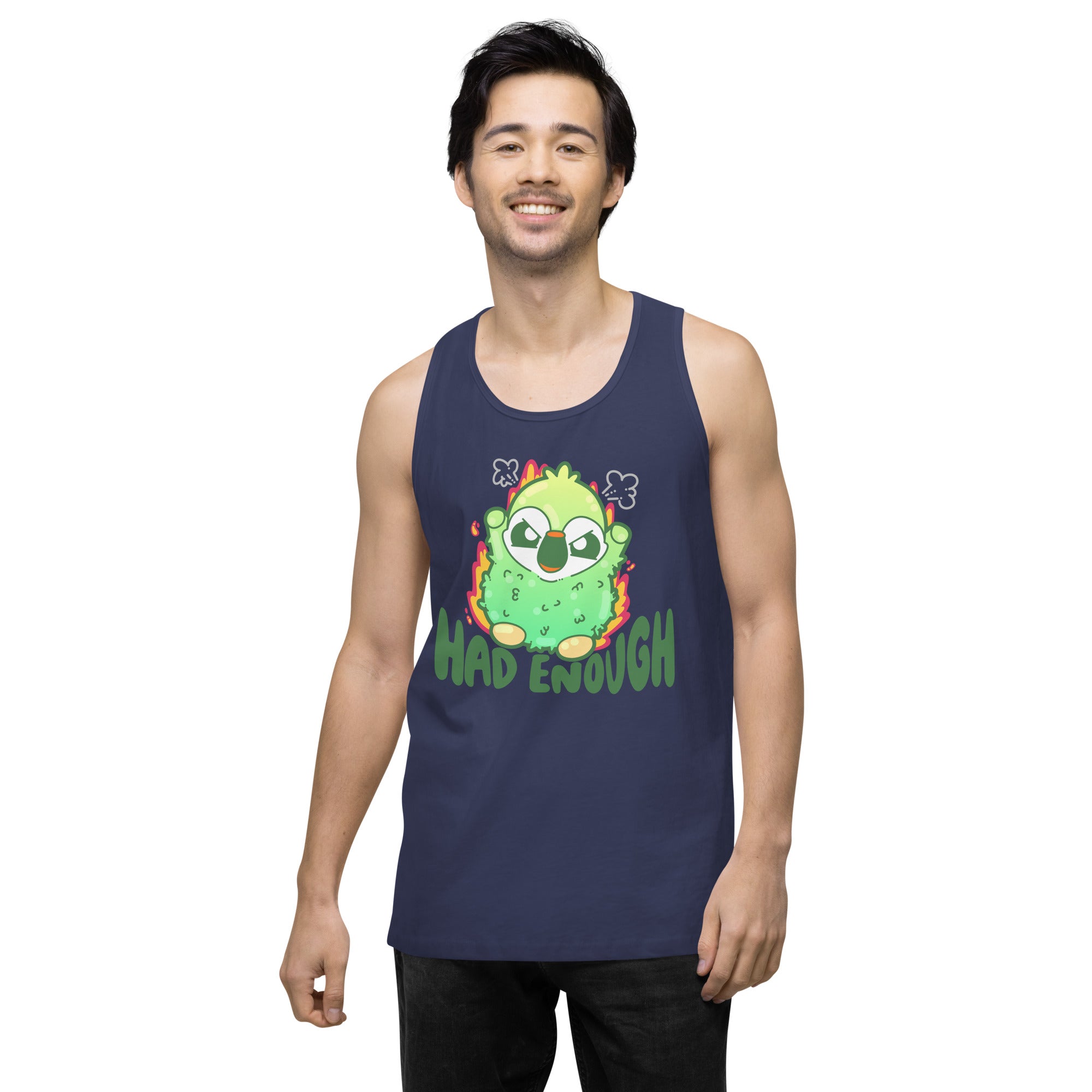 HAD ENOUGH - Premium Tank Top - ChubbleGumLLC