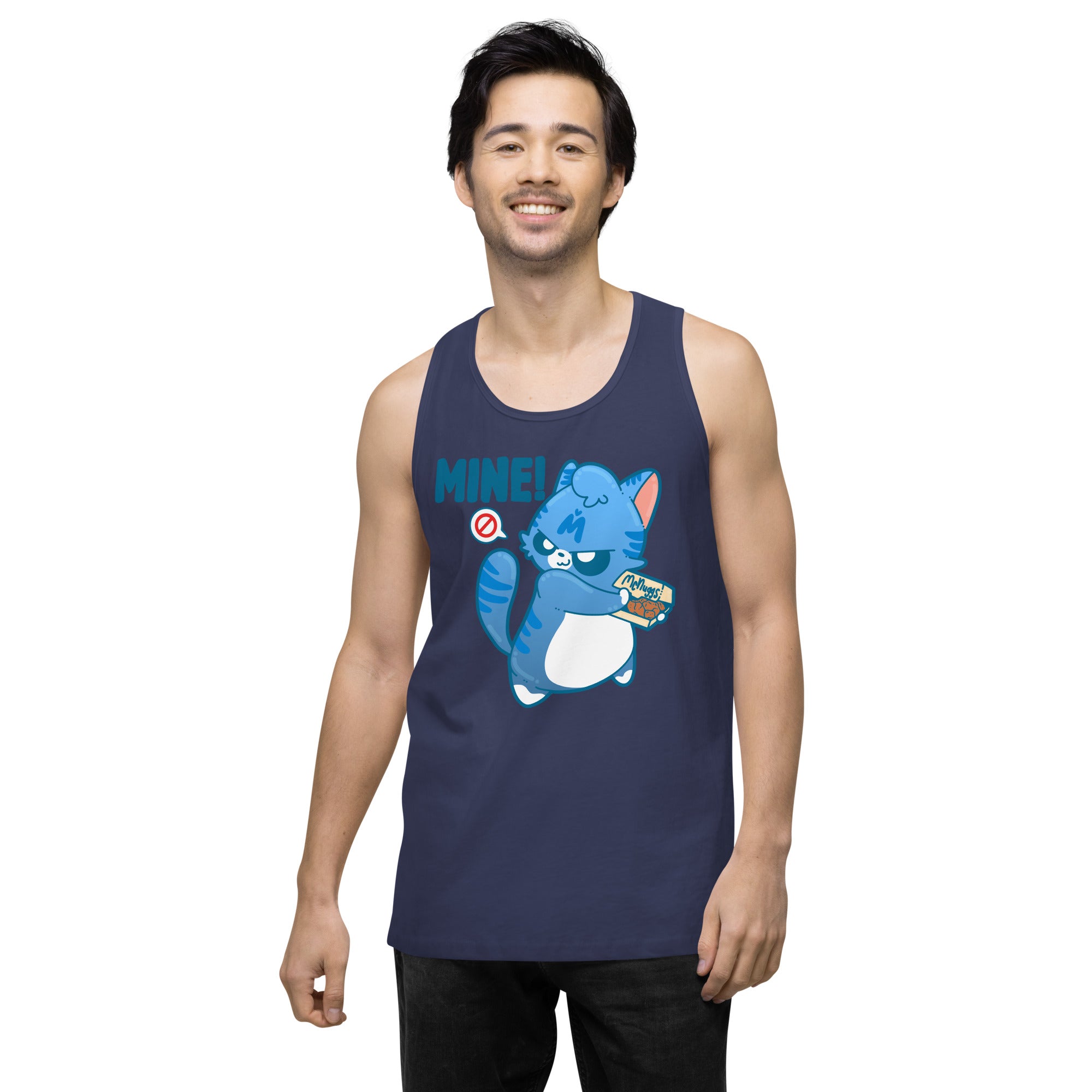 MINE - Premium Tank Top - ChubbleGumLLC