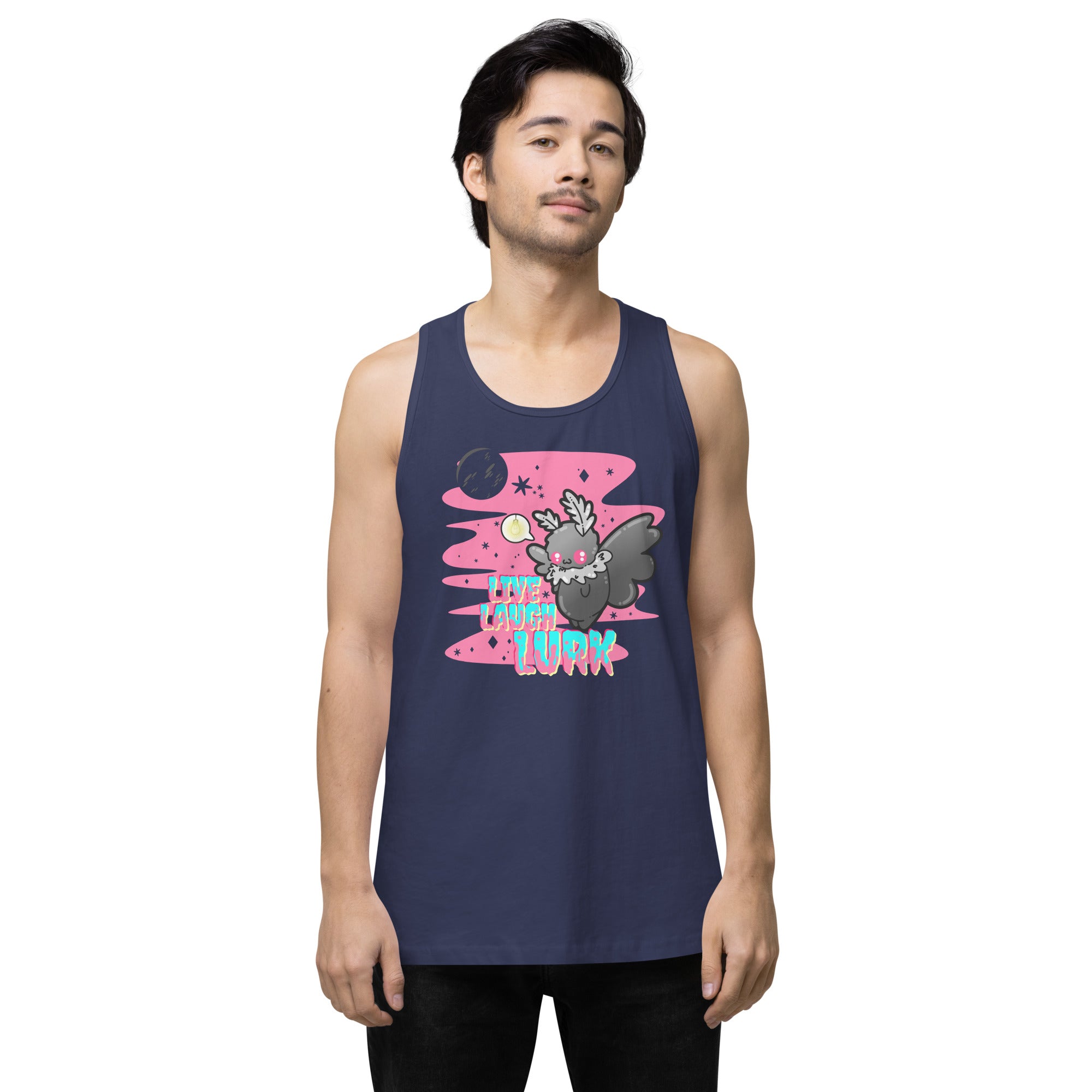 LIVE LAUGH LURK - Premium Tank Top - ChubbleGumLLC