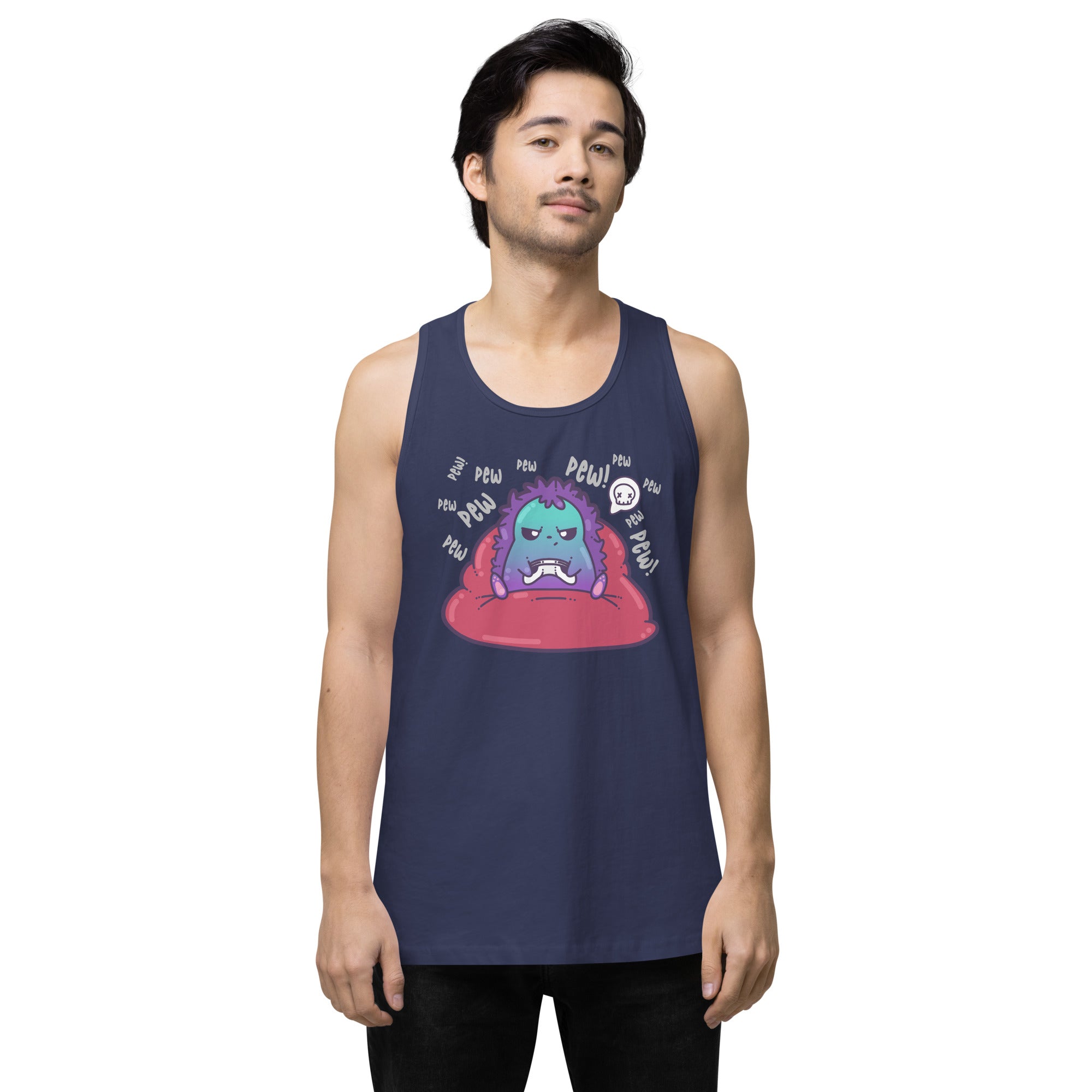 PEW PEW PEW - Premium Tank Top - ChubbleGumLLC