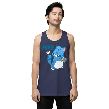 MINE - Premium Tank Top - ChubbleGumLLC