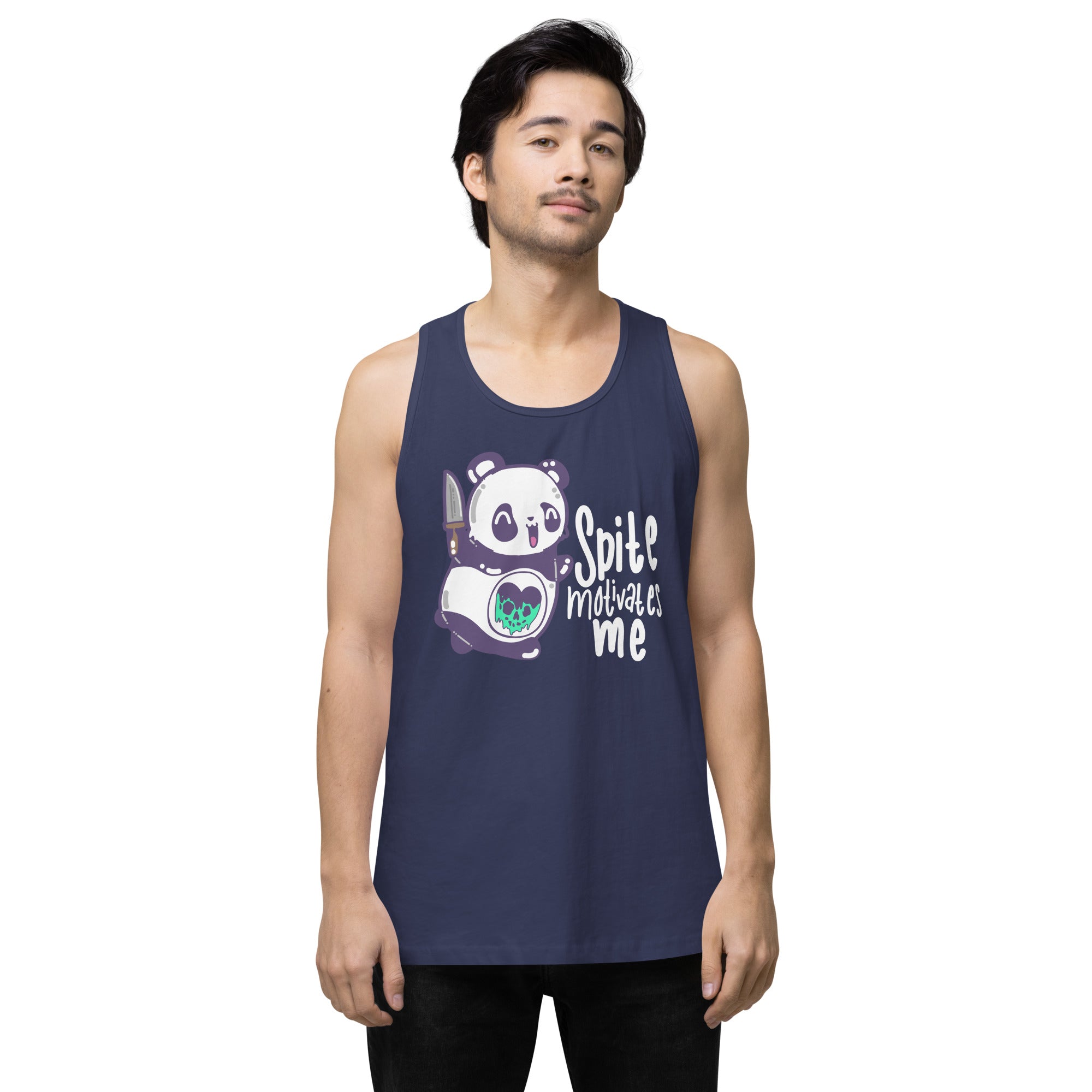 SPITE MOTIVATES ME - Modified Premium Tank Top - ChubbleGumLLC