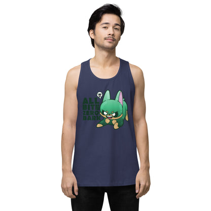 ALL BITE ZERO BARK - Premium Tank Top - ChubbleGumLLC