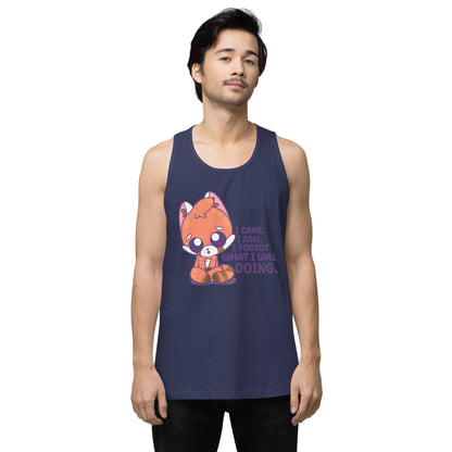 I CAME I SAW I FORGOT - Premium Tank Top