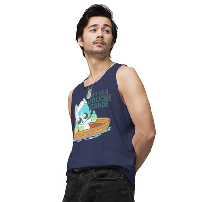 DONT BE A DOUCHE CANOE - Premium Tank Top - ChubbleGumLLC