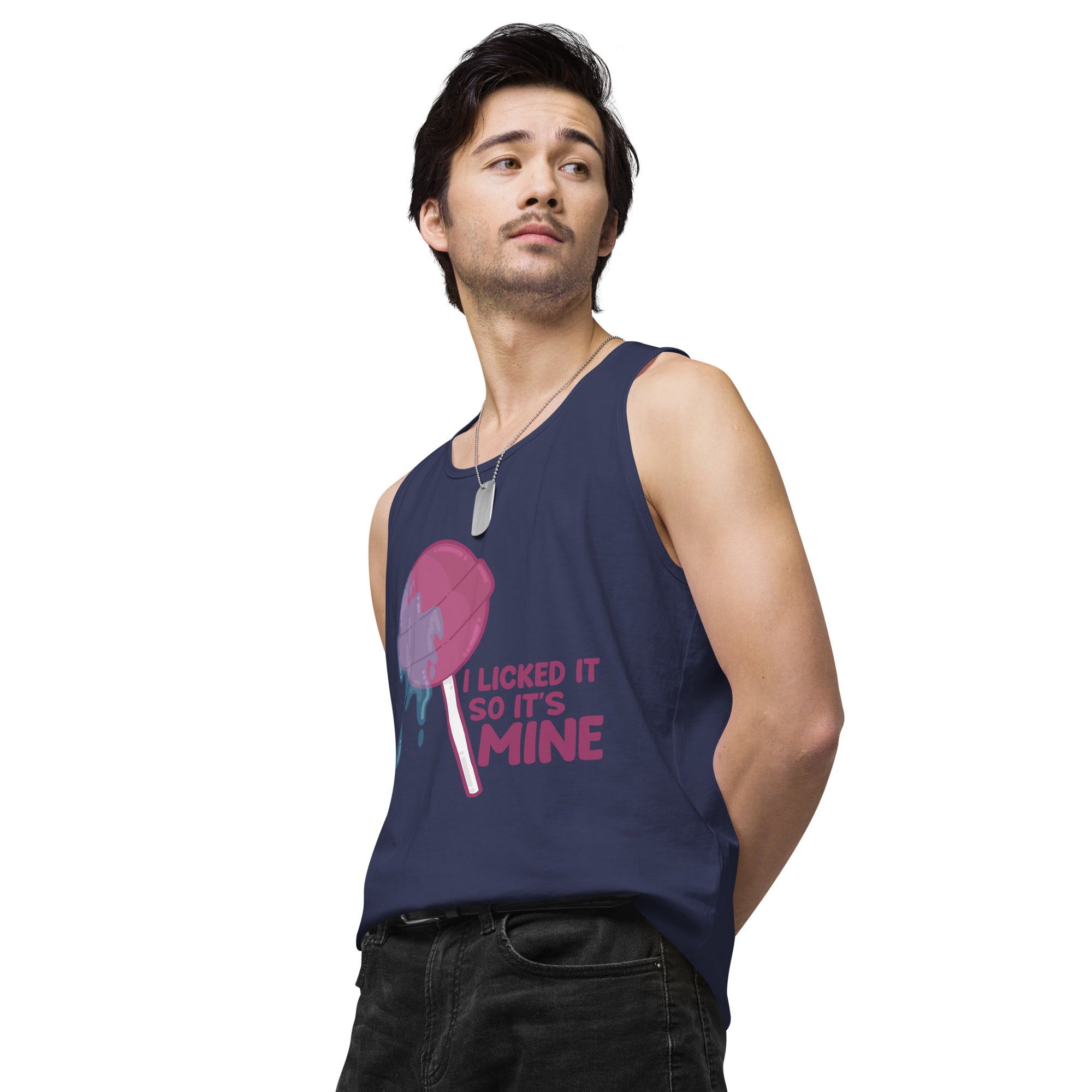 I LICKED IT SO IT'S MINE - Tank Top - ChubbleGumLLC