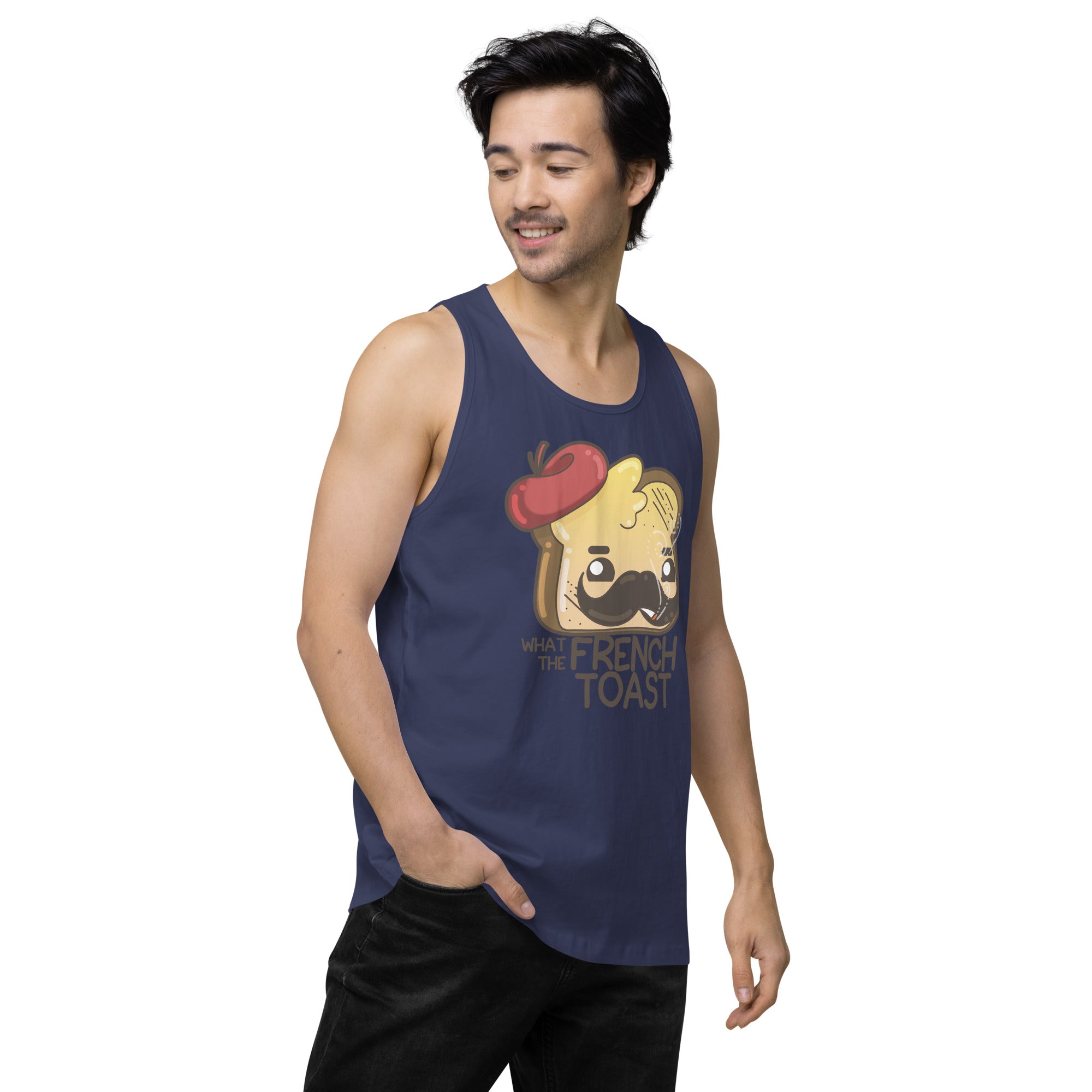 WHAT THE FRENCH TOAST - Premium Tank Top - ChubbleGumLLC