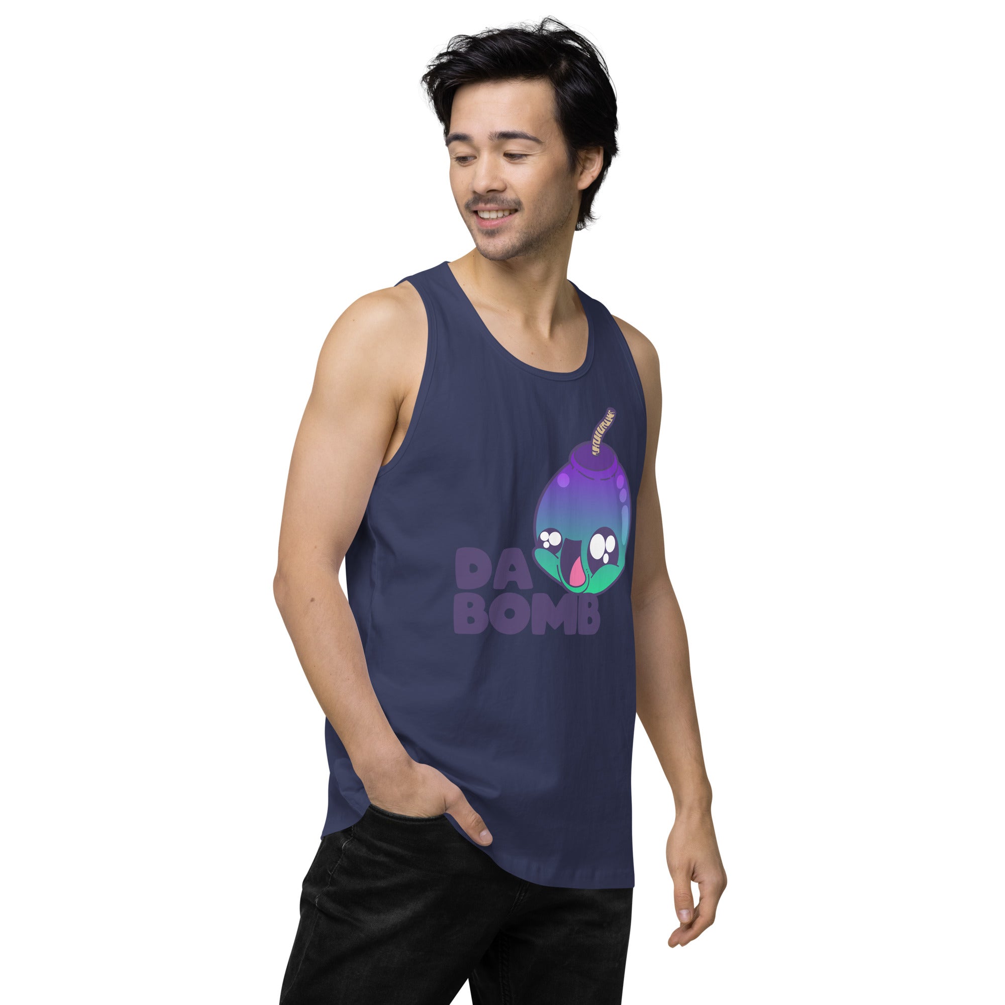 DA BOMB - Premium Tank Top - ChubbleGumLLC